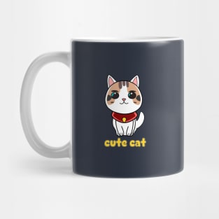 Cute cat cartoon Mug